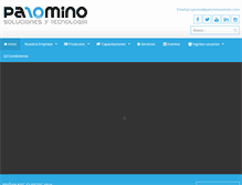 Tablet Screenshot of palominosolutec.com